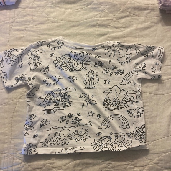 Girls 4T short sleeve Bundle- Purple, Pink, White - Picture 12 of 16